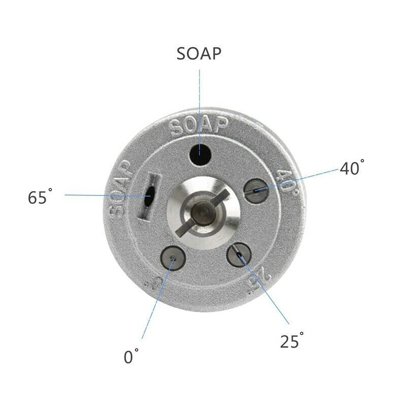 5 In 1 Pressure Washer Tips Nozzle,Changeover Quick Connect Tips For Pressu P2V5