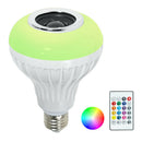 Color Changing LED Light Bulb 12W RGB Remote Control, Music Playing, Dimmable