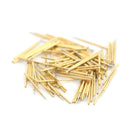 100x P50-B1 Dia 0.68mm Length 16mm 75g Spring Pressure Test Probe Pogo Pin   Z