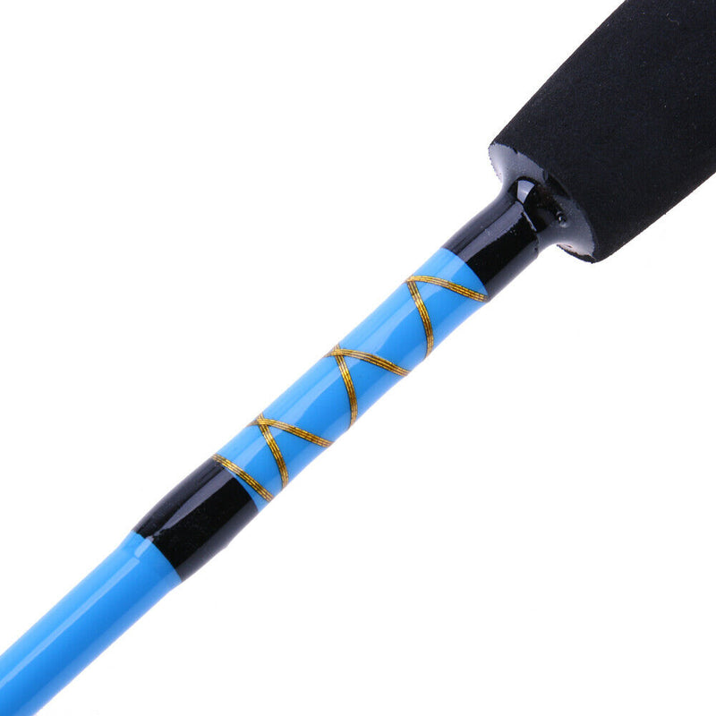 1.2m/3.9ft Solid Steel Fishing Rod Fishing Tackle Ice Fishing Pole