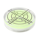 32*7mm Acrylic Bullseye Bubble level Round Level Bubble Accessories, green B9Q1