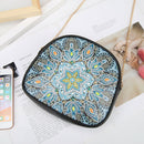 DIY Flower Special Shape Diamond Painting Leather Shoulder Bag Chain Clutch