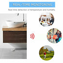 Smart Temperature Humidity Sensor,Wireless Digital Thermometer Hygrometer