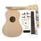 1 Set 23inch Ukulele Assembly Kits Unfinished Solid Wood 4 Strings Guitar