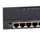 8Ports Smart 10/100Mbps SPoE Switch Power Supply Desktop Fast Switcher