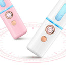 2x USB Portable Facial Nano Spray Hydrating Spraying Moisturizing Home Salon