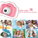 SMK2 KidsÃ‚Â Mini Digital Camera Educational Toys Gift + 32GB TF Card (Pink) A