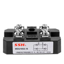 1600V MDQ100A Volt Silicon Single Phase Diode Metal Case Bridge Rectifier Module