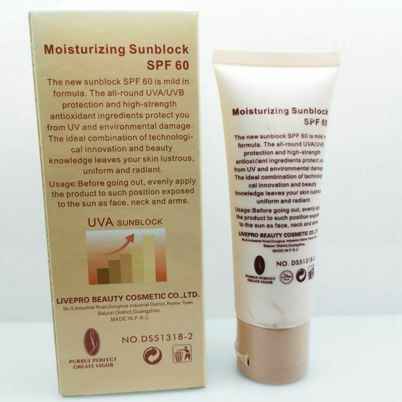 Disaar Sunscreen Facial Concealer Foundation Aloe Vera Sunscreen Spf60++ Wi E9D3