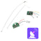 2CH Remote Control 27MHZ Channel Radio Module Transmitter Receiver Board Antenna