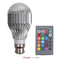 10W Remote Control Colour Change LED Light Bulb B22 Bright Multi-Function