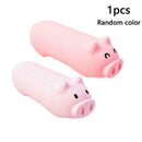 Cute Pig Silicone Pen Bag Pencil Case Coin Purse Wallet Pouch School Suppli G8N5