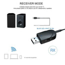 2 in 1 Bluetooth 5.0 Receiver Transmitter AUX 3.5mm Stereo Audio Adapter Dongle