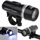 5 LED Safety Waterproof  For Bicycle Head Light Front Handlebar Lamp Flas EDF
