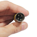 30Cm 3Pin Xlr Male to 2 Xlr Female Audio Extension Cable Y Splitter for Mic H3A3