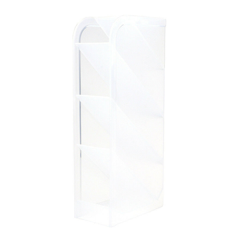 Desktop Stationery Pens Holder Makeup Organizer Plastic Pencils Storage Box