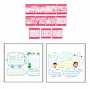 DIY Hollow Drawing Template Ruler Graffiti Drafting Tool Painting Kids Sup AQU