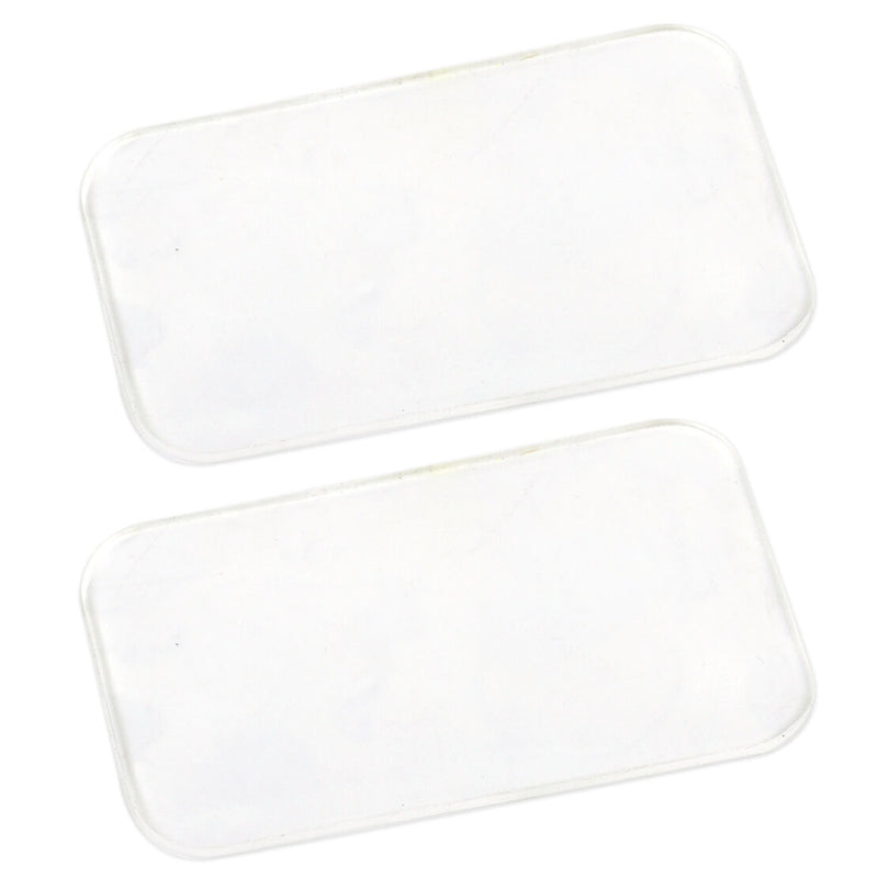 4pcs Clear Silicone Eyelash Extension Stand Pallet Pad Eye Lash Tray Holder Tool