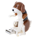 Funny Children's Toys Portable Mini Funny Cute USB Humping Dog Pressure Relieve
