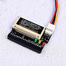 Dual compact flash cf I/II to 3.5 IDE hdd adapter 3 led FT