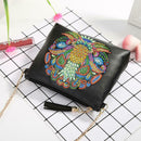 DIY Pineapple Special Shaped Diamond Painting Leather Chain Crossbody Bags