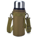 Nylon Water Bottle Pouch Canteen Cover Outdoor Travel Kettle Bag 1.5L