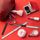 Mascara Brushes Wands - Eyebrow Brush with Cap 3 Pcs Portable Eye Brush Eye