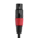0.2m 90 Degree 3.5mm 1/8inch TRS Male to XLR 3Pin Female Audio Cable Wire