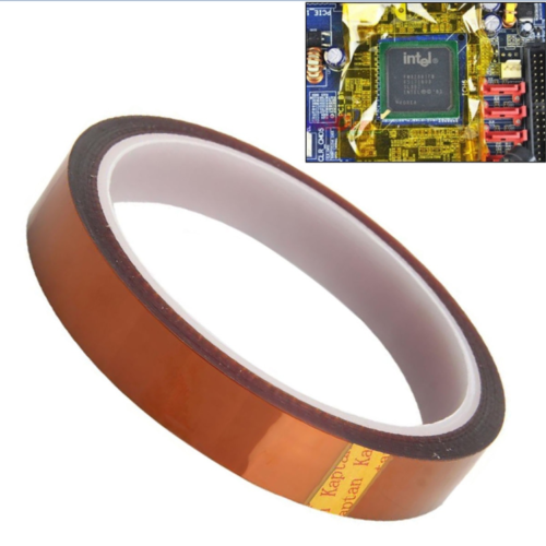 20mm 100ft Kapton Tape Adhesive High Temperature Heat Resistant Polyimide 30M