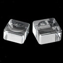 2pcs Cr Crystal Display Stand Base For Crystal Ball Sphere Globe Stone