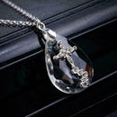 Crystal Cross Pendant Chain Women Jewellery Jesus Acrylic Crystal Cross Nec C6N2