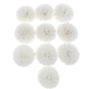 10-Pack Artificial Chrysanthemum Flower Bouquet Wedding Decor Beige