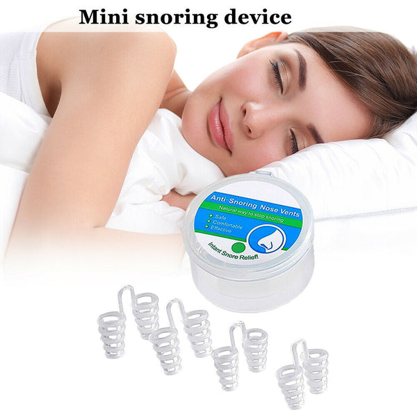 4pcs Snoring Solution Anti Snoring Devices Snore Stopper Nose Dilator (B)