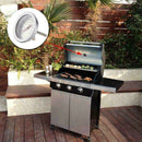 Stainless Steel Barbecue BBQ Smoker Grill Thermometer Temperature Gauge TooS Hn