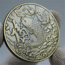2019 NEW YEAR Chinese Feng Shui Happiness Luckly Fortune Wish coin Gift