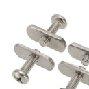 4pcs Kayak Screws + Track Nuts Stainless Steel Rail/Track Hardware Mounting