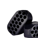 2Pcs Jaw Jawline Exerciser Exercise Ball Chisel Chin Look Younger Black