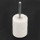 10 Pcs Buffing Polishing 3mm Shank 20mm Hard Cylindrical Felt Bobs X4U8