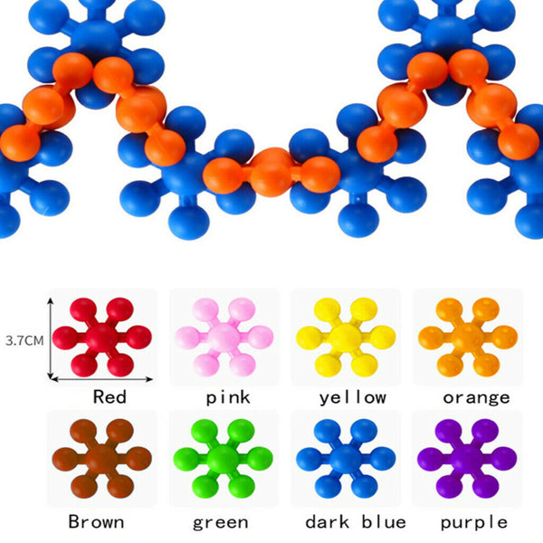 300 Pieces Kids Building Block Set Stacking Toys for Boys Girls Preschool