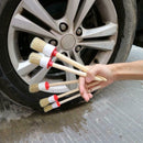 5Pcs/set Car Detailing Brush Boar Hair Vehicle Auto Interior For Wheel Clean