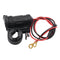 Waterproof Motorcycle Handlebar Charger 3.1A Dual USB Socket Power Adapter