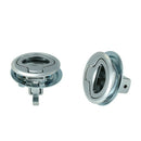 2 pcs Boat RV Door Cabinet Slam Latch Round Hatch Latch Assembly, Alloy