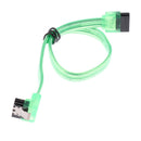 10-Inch SATA III 6.0 Gbps Cable with Locking Latch and 1 x 90-Degree Plug