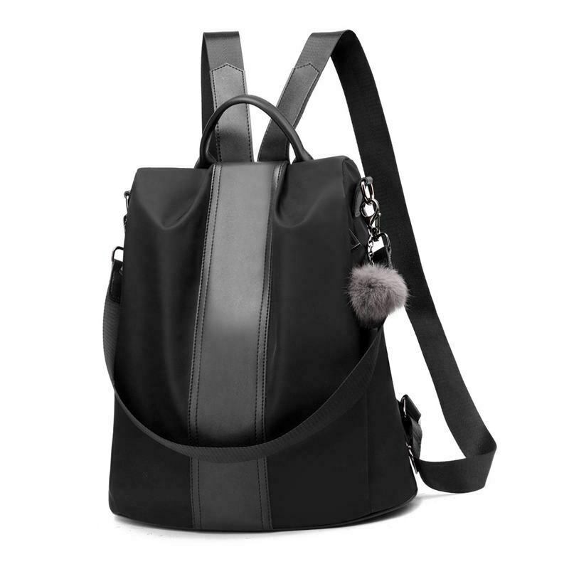 Women Backpack Purse Waterproof Anti-theft Rucksack Lightweight School Shou I9H6