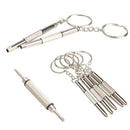 3X Mini 3 in 1 Glasses Phone Watch Screwdriver Repair Tool Keyring Keycha Dwwj
