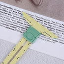 5-in-1 Multi-functional Sliding Gauge With Measuring Sewing Tool ME