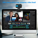 USB Webcam with Built-in Microphone 2LED Night Vision Clip-on Web Camera AU