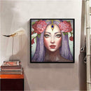 5D DIY Special Shaped Diamond Painting Girl Cross Stitch Mosaic Craft Kits