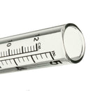 5'' Pro Capacity Glass Rain Gauge Replacement Tube Outdoor Garden Yard Home 1pc;