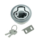 New Flush Pull Slam Latch Hatch with Lock Door for RV Marine Boat Suitable  F6R2